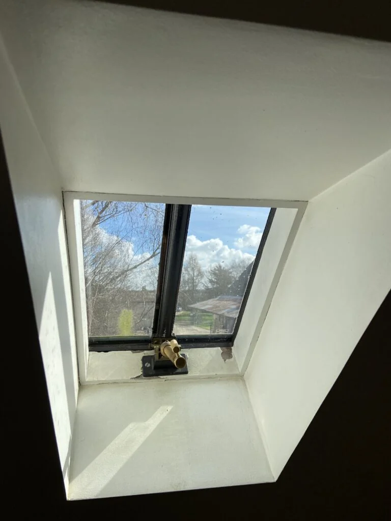 fenêtre chambre lin
