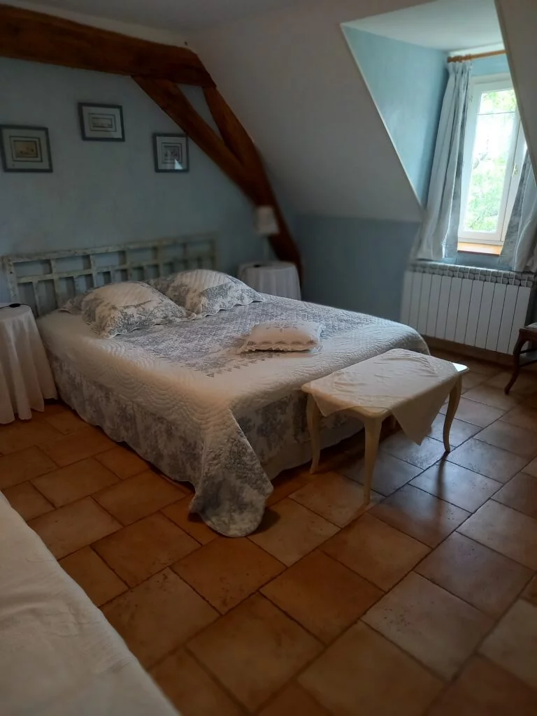 chambre bleue