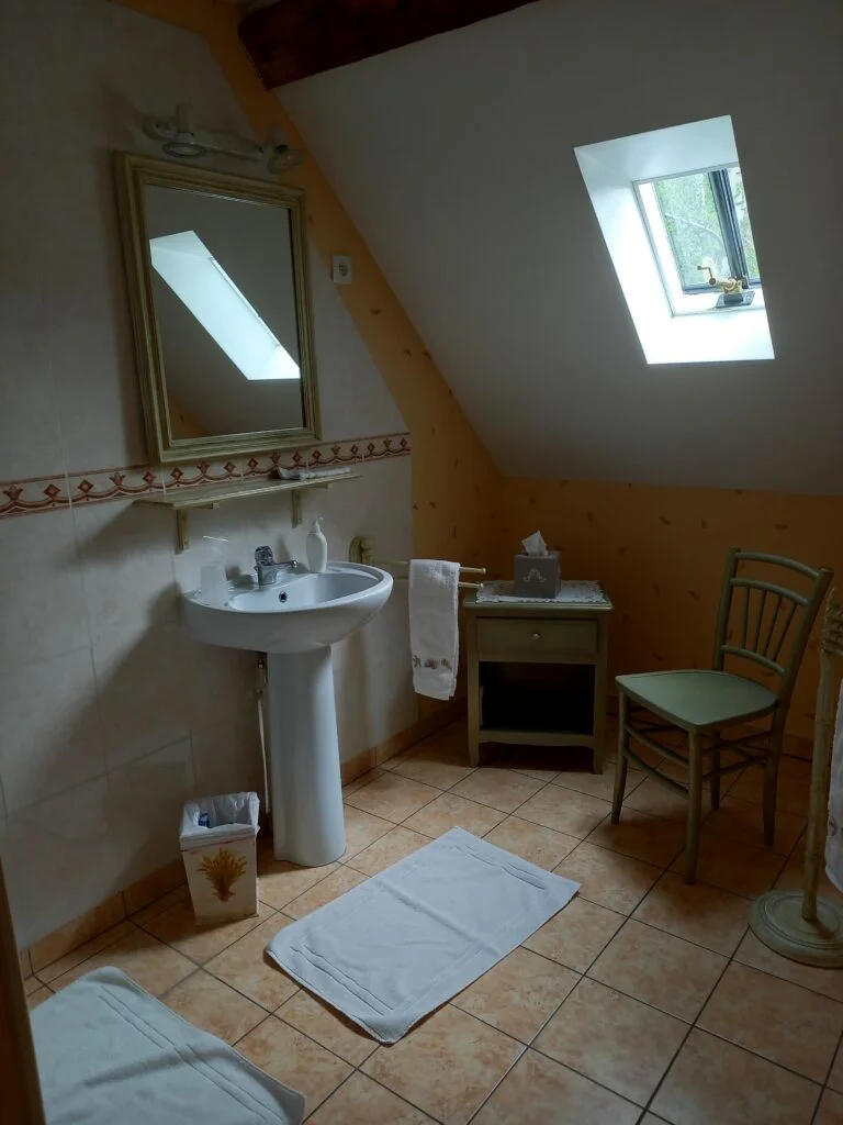 salle d'eau (chambre lin)
